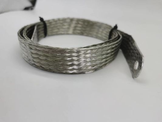 Connecteur à tresse en cuivre plat flexible en conserve de 1,5 mm2 à 120 mm2