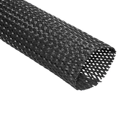 La couverture du câble tricoté en PET à haute flexibilité est de 1,5 pouce.