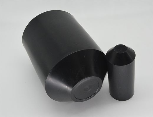 Caps d'extrémité rétrécissables par la chaleur pour câble 10 mm-250 mm Résistance diélectrique 15 KV/mm Caps d'extrémité de fil rétrécissable par la chaleur