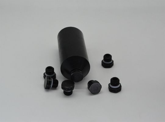 Caps d'extrémité rétrécissables par la chaleur pour câble 10 mm-250 mm Résistance diélectrique 15 KV/mm Caps d'extrémité de fil rétrécissable par la chaleur