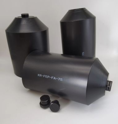 15KV/Mm Caps d'extrémité de câble rétrécissant par la chaleur Flammabilité UL 224 VW-1 Caps d'extrémité de fil rétrécissant par la chaleur