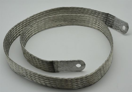 Connecteur souple tressé en cuivre plaqué en étain haute résistance à la corrosion