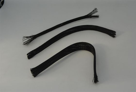 Rétractable à la flamme PET à manches tressées extensibles résistant à l'usure