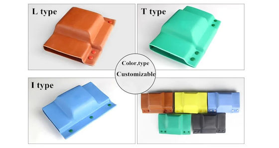 10 mm de largeur Accessoires de câbles électriques Couvertures des joints de barres de bus Type I Type L Type T Type Couvertures de barres de bus