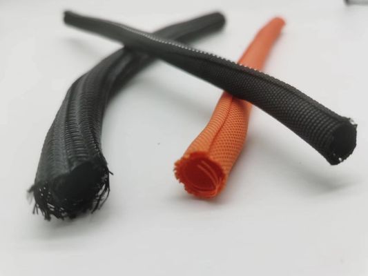 ROHS PET à manches tressées expandables de qualité ignifuge N5510 / NFPA130