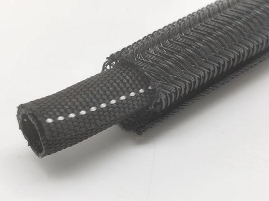 ROHS PET à manches tressées expandables de qualité ignifuge N5510 / NFPA130