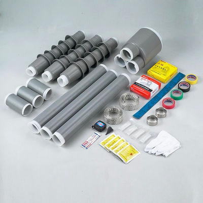 IEC 60502 Standard kits de finition de rétrécissement à froid 35KV Intérieur / Extérieur kits de jonction de rétrécissement à froid pour câble kits de jointure de câble à refroidissement à froid