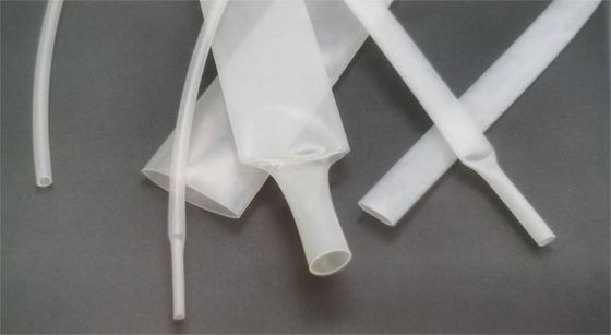 Tubes rétrécissantes à chaleur à paroi mince transparentes PVDF Tubes rétrécissantes à chaleur à polyvinylidène fluorure semi-rigides