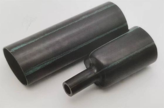 Tubes à rétrécissement à chaleur variable à revêtement adhésif à paroi moyen