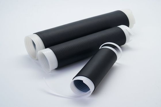 Cable en caoutchouc de silicone liquide LSR kits de finition de rétrécissement à froid Cap de fin noir