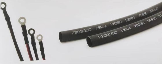 Tubes en polyolefine à double paroi adhésives revêtues d'un revêtement thermique rétrécissant