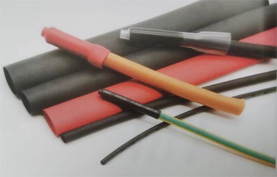 31 Tubes en polyolefine à double paroi enduites d'adhésif à rétrécissement thermique