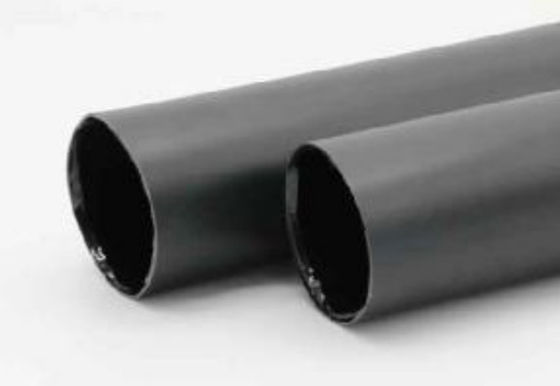 Adhésif à paroi moyen enduit de chaleur tubes rétrécissables polyolefine croisée