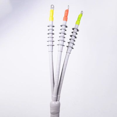 Des kits d'arrêt de rétrécissement à froid en caoutchouc de silicone liquide jusqu'à 42 kV Faciles à installer