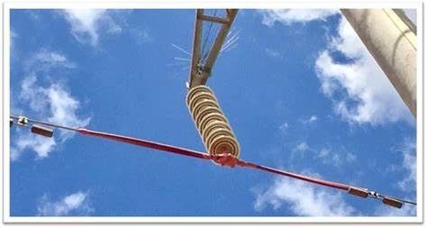 Couverture des lignes aériennes pour les réparations d'urgence ou la protection temporaire par isolation