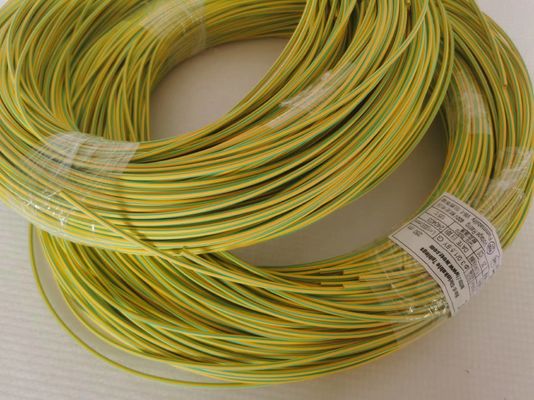 Tubes à paroi mince à bande jaune/vert reliées en croisement par polyolefine pour rétrécissement thermique
