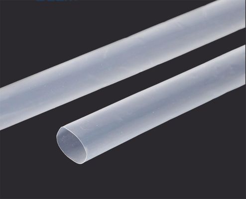 PTFE tubes rétrécissants par la chaleur température rétrécissante > 350°C clair