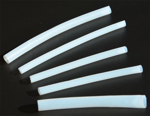 Résistance élevée à l'abrasion et à la coupe Tubes de rétrécissement thermique PVDF à paroi mince