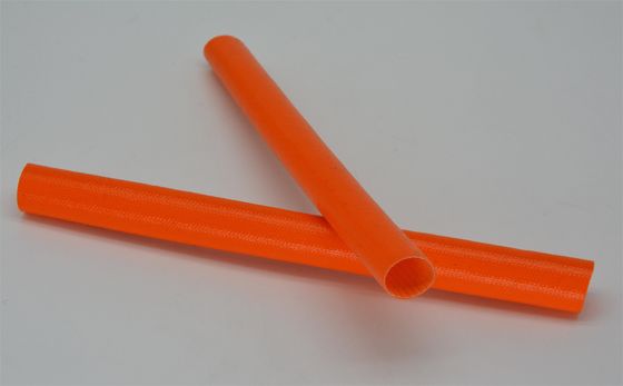 Isolement en caoutchouc au silicium enduit en fibre de verre tressé manchon tuyau et câble manchon protecteur