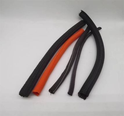 Bonne évolutivité en PET Enveloppement autour du câble tressé Manche auto-extinguible