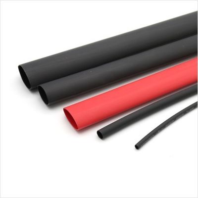 Tubes adhésives à double paroi revêtues de polyolefine rétrécissante thermique idéale pour les grandes différences de diamètre