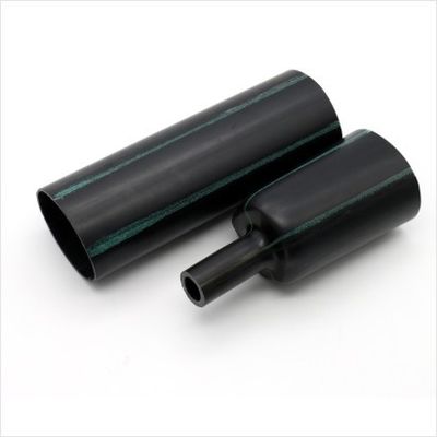 Tubes thermochromatiques à revêtement adhésif à paroi à rétrécissement thermique moyen