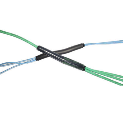 Tubes en polyolefine semi-rigides, à haute viscosité, adhésives noires, à double paroi rétrécissantes par la chaleur