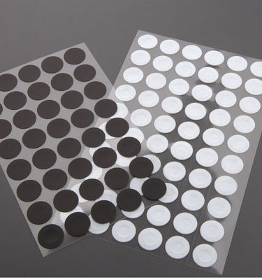 Ronde Noire IP68 imperméable à l'eau ePTFE Perméable à l'air auto-adhésif respirant lampes de voiture à membrane