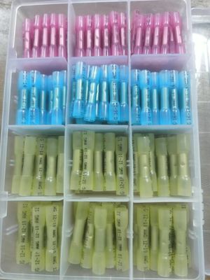 Résistant à l'eau Les joints populaires Nautique 300pcs soudeurs Sleeve fil d'épissures soudeurs Seal chaleur rétrécissement connecteur de cul
