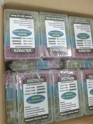 Résistant à l'eau Les joints populaires Nautique 300pcs soudeurs Sleeve fil d'épissures soudeurs Seal chaleur rétrécissement connecteur de cul