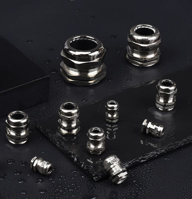 M16X1.5(4-8) Nickel Plated Brass Glands Connector for  Cable IP68 Waterproof 